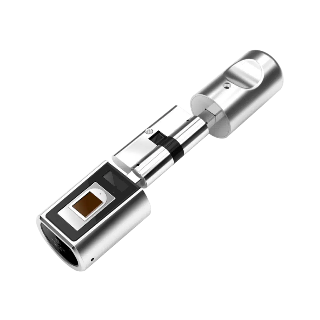 Cerradura cilindro con huella biométrica