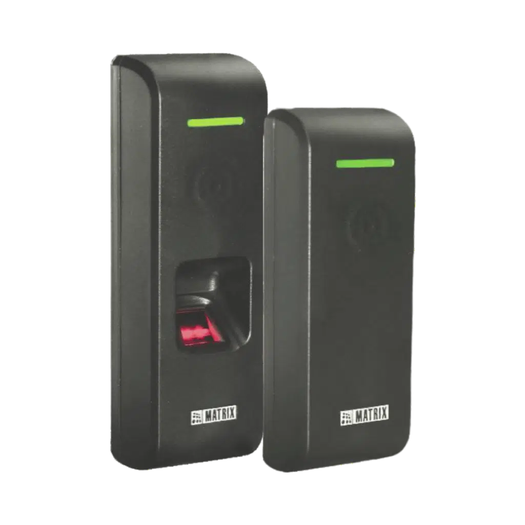 Terminal para puerta con control de acceso RFID COSEC PATH